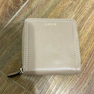Lodis small leather wallet with additional credit card case